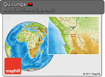 Physical Location Map of Quicunga
