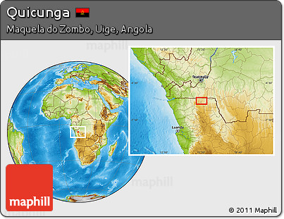 Physical Location Map of Quicunga