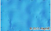 Physical Map of the area around 6° 7' 16" S, 15° 13' 29" W