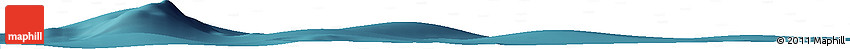 Satellite Horizon Map of the Area around 6° 7' 16" S, 160° 34' 29" W