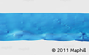 Shaded Relief Panoramic Map of the area around 6° 7' 16" S, 170° 55' 30" E