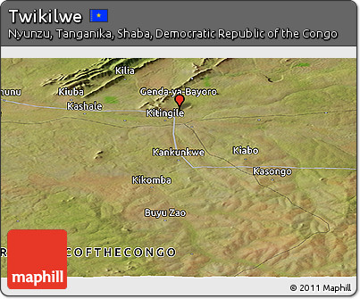 Satellite Panoramic Map of Twikilwe