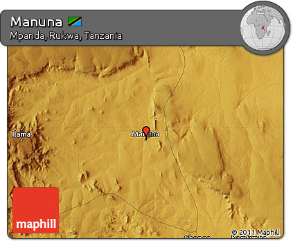 Physical Map of Manuna