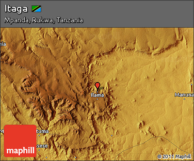Physical Map of Itaga