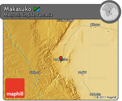 Physical Map of Makasuko