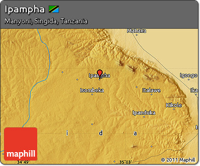 Physical Map of Ipampha