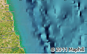 Satellite Map of the area around 6° 7' 16" S, 34° 46' 29" W