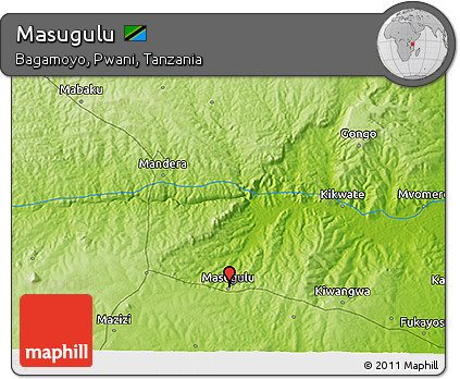 Physical 3D Map of Masugulu