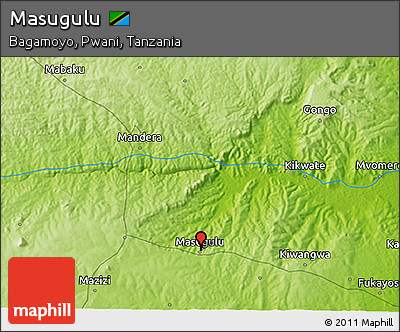 Physical 3D Map of Masugulu