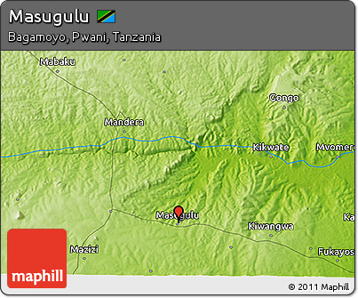 Physical 3D Map of Masugulu