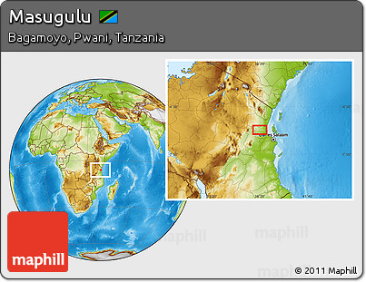 Physical Location Map of Masugulu