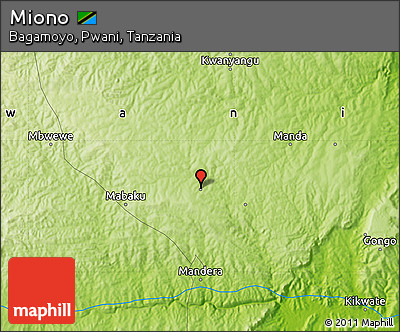 Physical Map of Miono