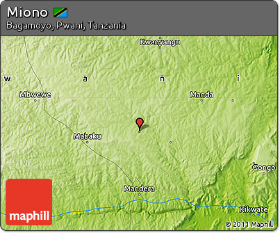 Physical Map of Miono