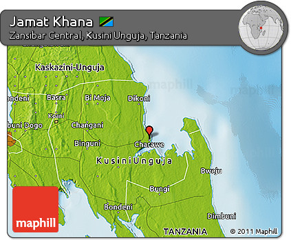 Physical 3D Map of Jamat Khana