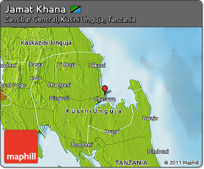 Physical 3D Map of Jamat Khana