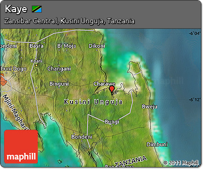 Satellite Map of Kaye