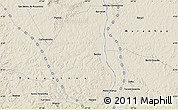 Shaded Relief Map of the area around 6° 7' 16" S, 47° 31' 29" W