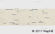 Shaded Relief Panoramic Map of the area around 6° 7' 16" S, 47° 31' 29" W