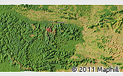 Satellite 3D Map of the area around 6° 7' 16" S, 50° 4' 30" W