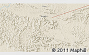 Shaded Relief 3D Map of the area around 6° 7' 16" S, 50° 4' 30" W