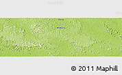 Physical Panoramic Map of the area around 6° 7' 16" S, 55° 10' 29" W