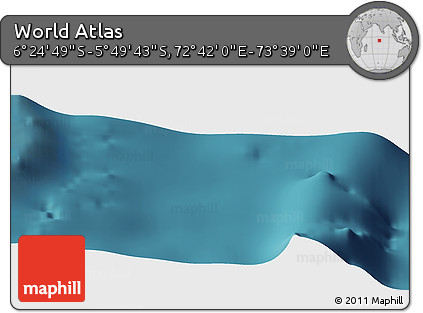 Satellite Panoramic Map of the Area around 6° 7' 16" S, 73° 10' 30" E