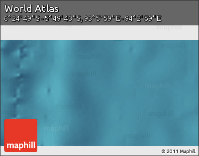 Satellite 3D Map of the Area around 6° 7' 16" S, 93° 34' 29" E