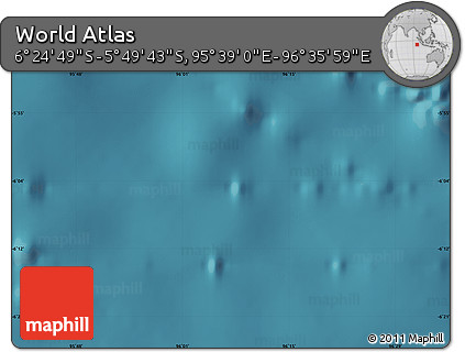 Satellite Map of the Area around 6° 7' 16" S, 96° 7' 30" E