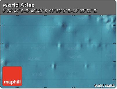 Satellite Map of the Area around 6° 7' 16" S, 96° 7' 30" E