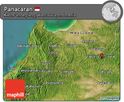 Satellite 3D Map of Panacaran