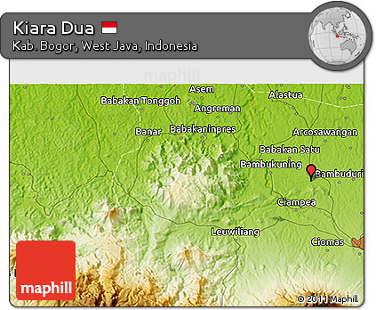 Physical 3D Map of Kiara Dua