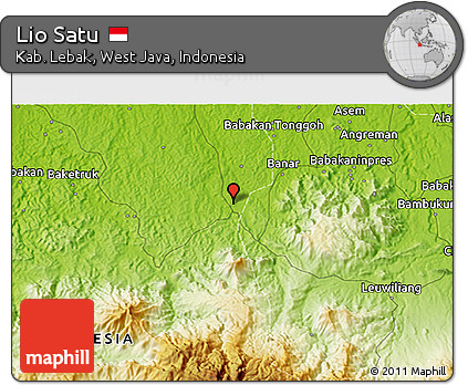Physical 3D Map of Lio Satu