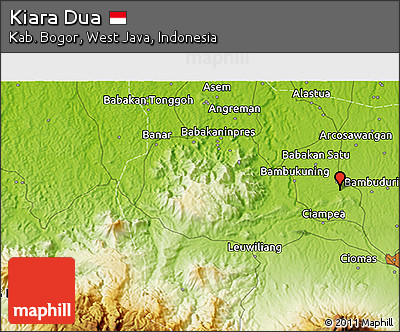 Physical 3D Map of Kiara Dua