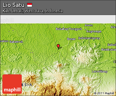Physical 3D Map of Lio Satu