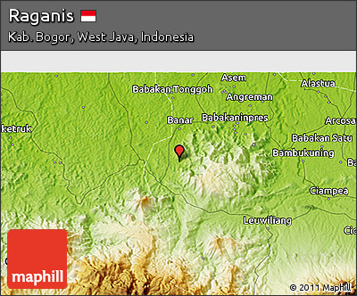 Physical 3D Map of Raganis