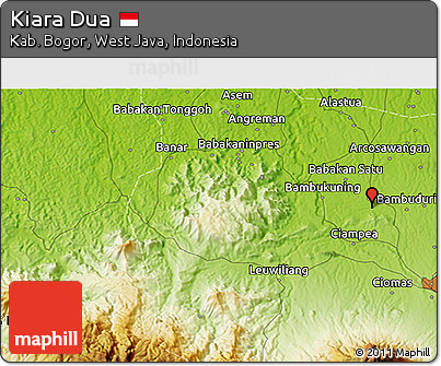 Physical 3D Map of Kiara Dua