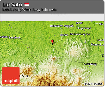 Physical 3D Map of Lio Satu