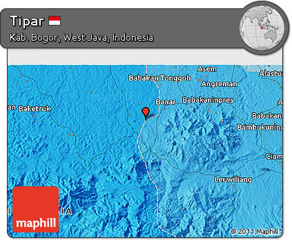 Political 3D Map of Tipar