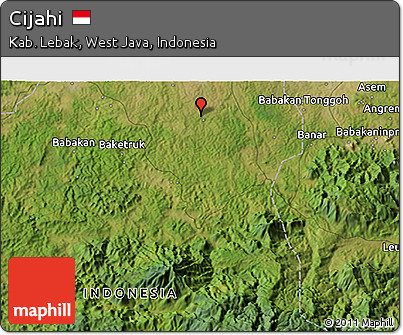 Satellite 3D Map of Cijahi