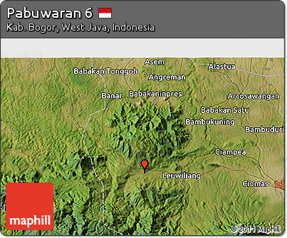 Satellite 3D Map of Pabuwaran 6