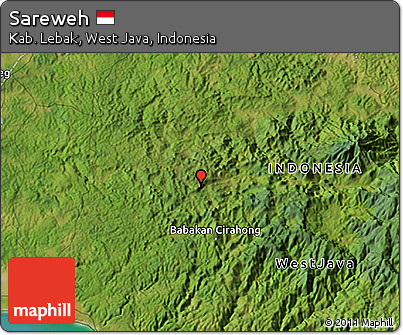 Satellite 3D Map of Sareweh