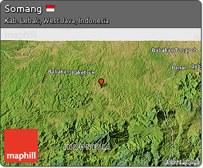 Satellite 3D Map of Somang
