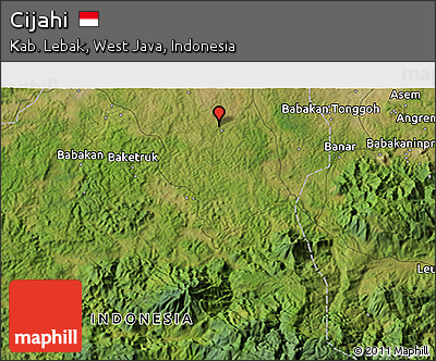 Satellite 3D Map of Cijahi