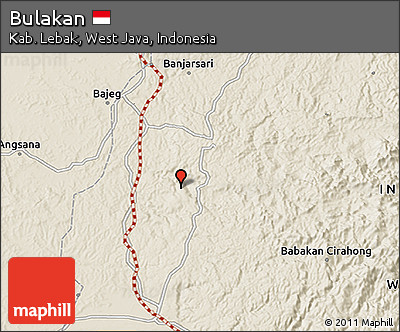 Shaded Relief 3D Map of Bulakan