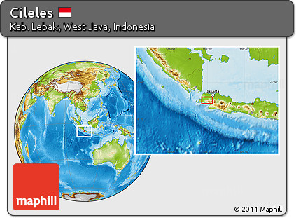 Physical Location Map of Cileles