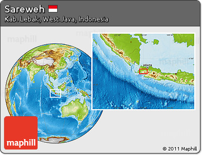 Physical Location Map of Sareweh