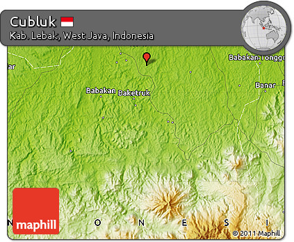 Physical Map of Cubluk