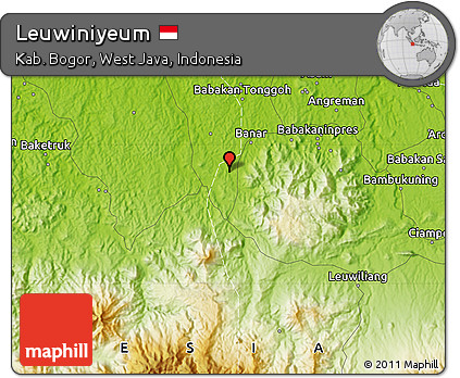 Physical Map of Leuwiniyeum