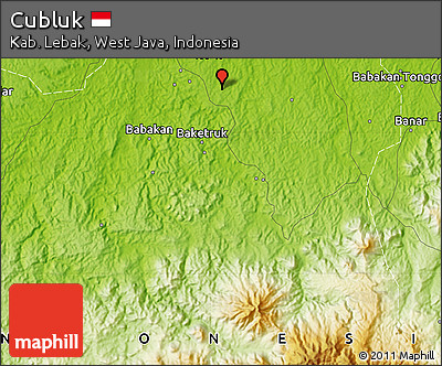 Physical Map of Cubluk