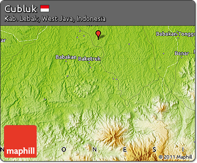 Physical Map of Cubluk